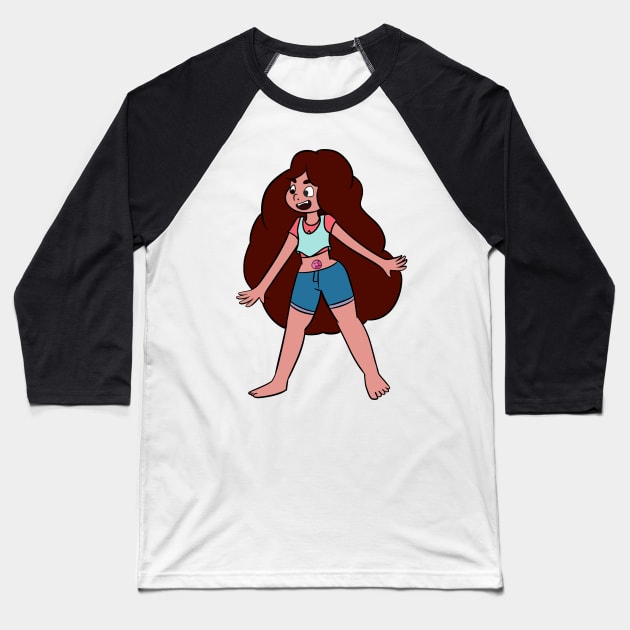 Stevonnie w/o Background Baseball T-Shirt by grandrelic